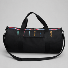 Outters Travel Duffle Gym bag with Red zipper