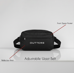 حقيبة كروس أوترز حقيبة عمرة رياضية حقيبة سفر باللون الأسود 