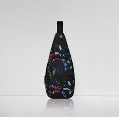 Outters Crossbody Bag Sports umrah bag Travel Bag Black