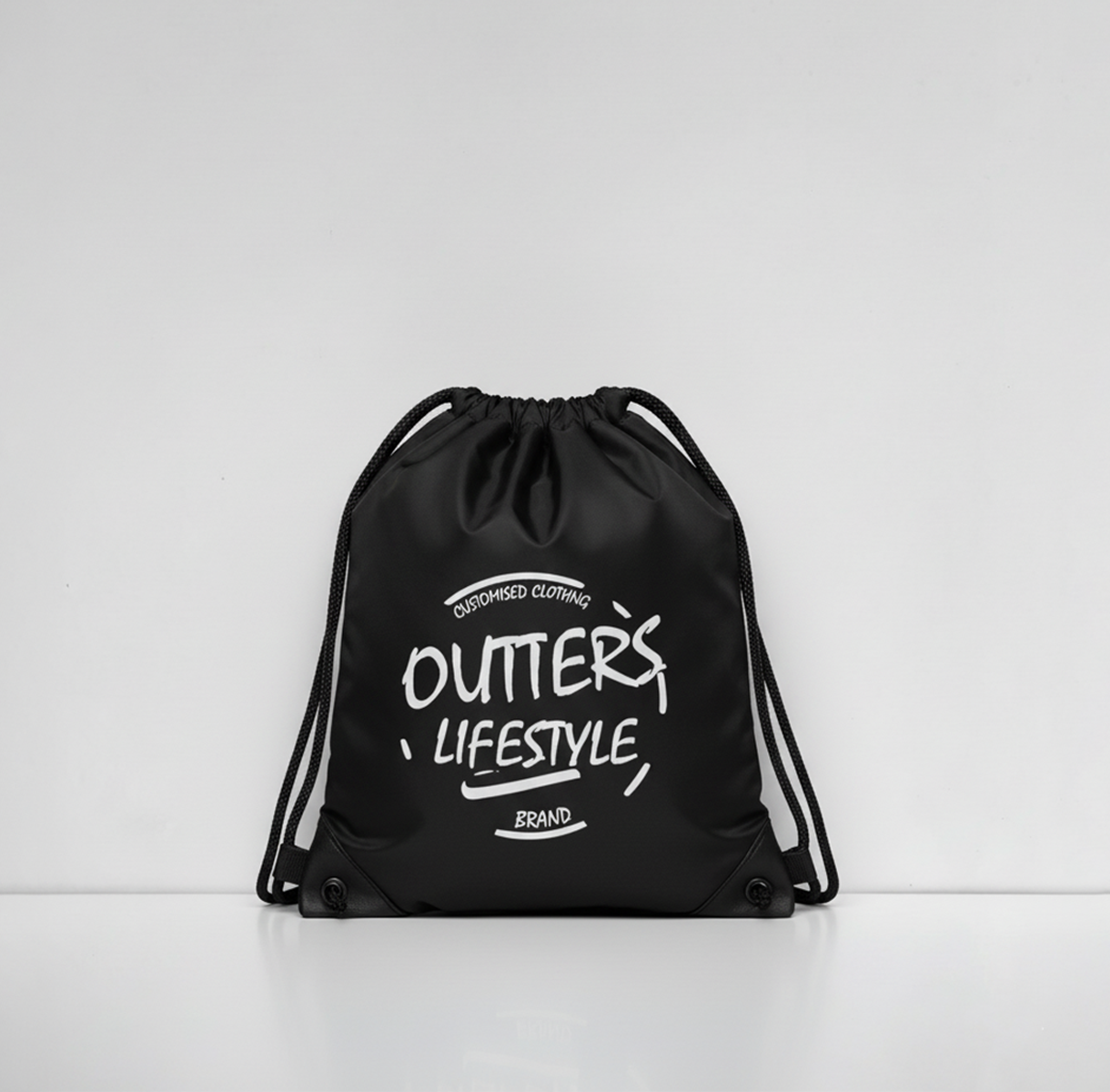 OUTTERS Drawstring Backpack Sport Gym bag