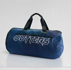 حقيبة الصالة الرياضية من Outters BIG WIG، حقيبة دفل مقاومة للماء باللون الأسود 