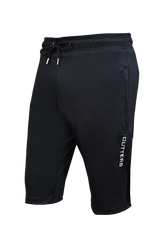 Outters Men Performance Running Sports Shorts Gym Fitness Football Black