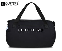 Outters Gym Bag , Duffle Bag Shoulder Straps Waterproof Black