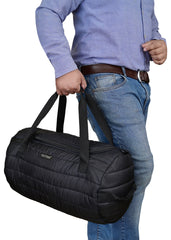 Outters Gym Bag,  Duffel Bag Shoulder Straps Waterproof Black
