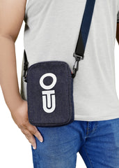 Outters Blue Denim crossbody bag shoulder bag casual Small Bag