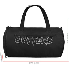 Outters BIG WIG Gym Bag , Duffle Bag  Waterproof Black