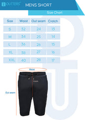 بدلة رياضية Outters Men Performance Dri Fit مستوردة من الليكرا باللون الأسود