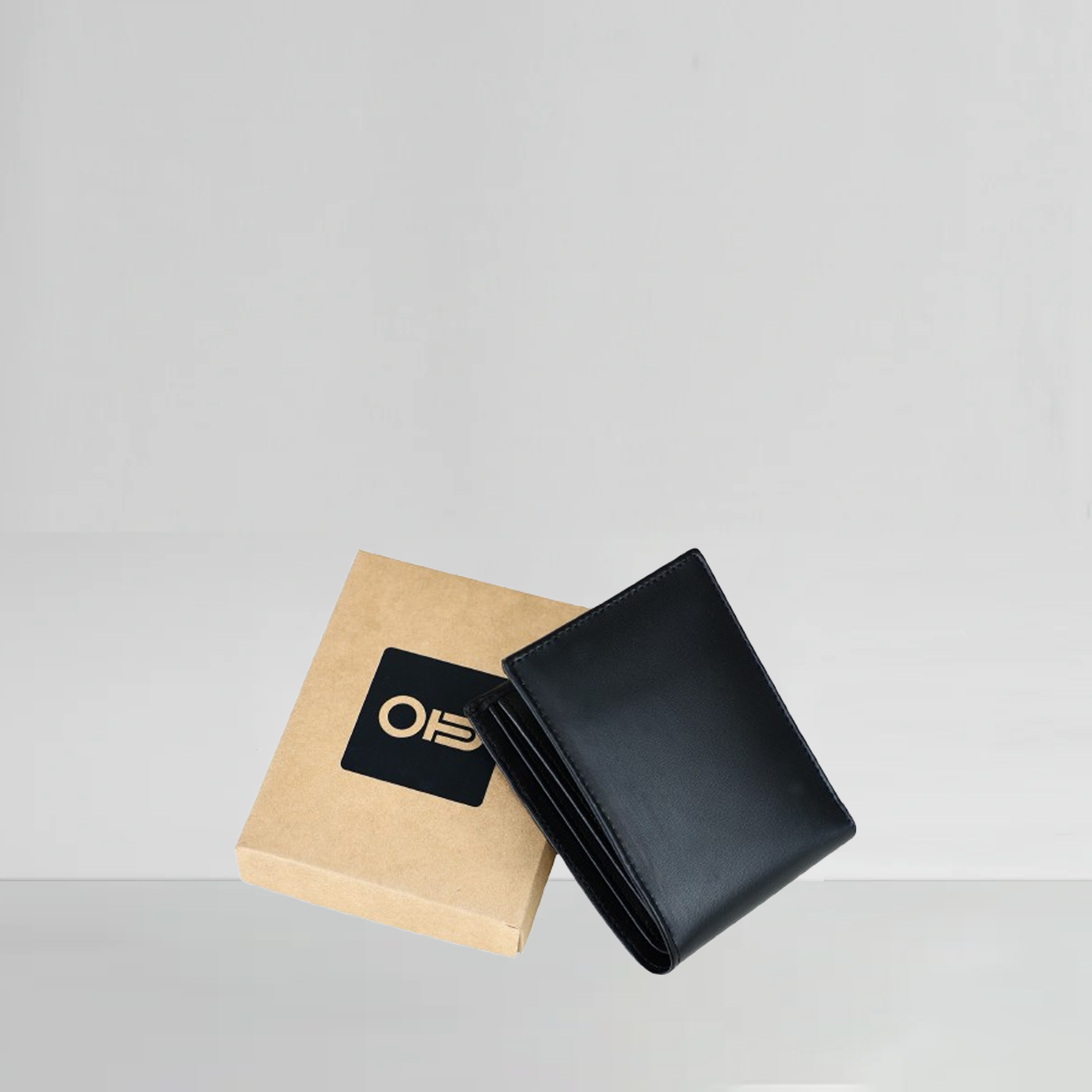 Outters Men's Genuine Leather Wallet Extra Capacity Attached Pockets