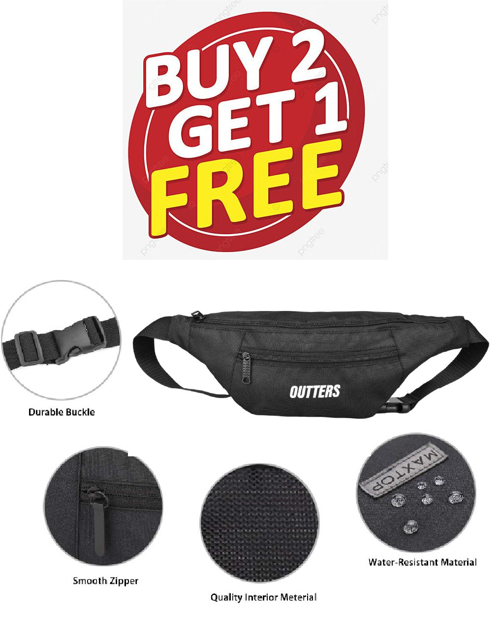 Buy 2 Get One free (crossbody bags)