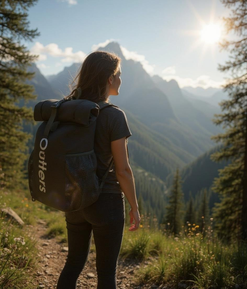 Hiking Bag, Camping Trekking Backpack, Waterproof Travel Backpack
