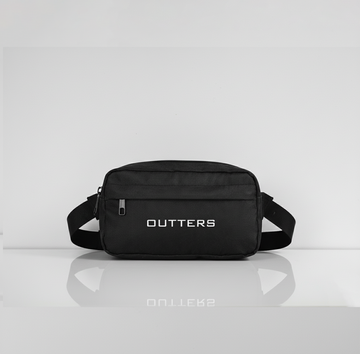 Outters Crossbody Bag Sports umrah bag Travel Bag Black