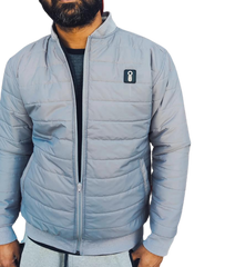 Outters Men s Grey Bubble Puffer jacket Outters Lifestyle