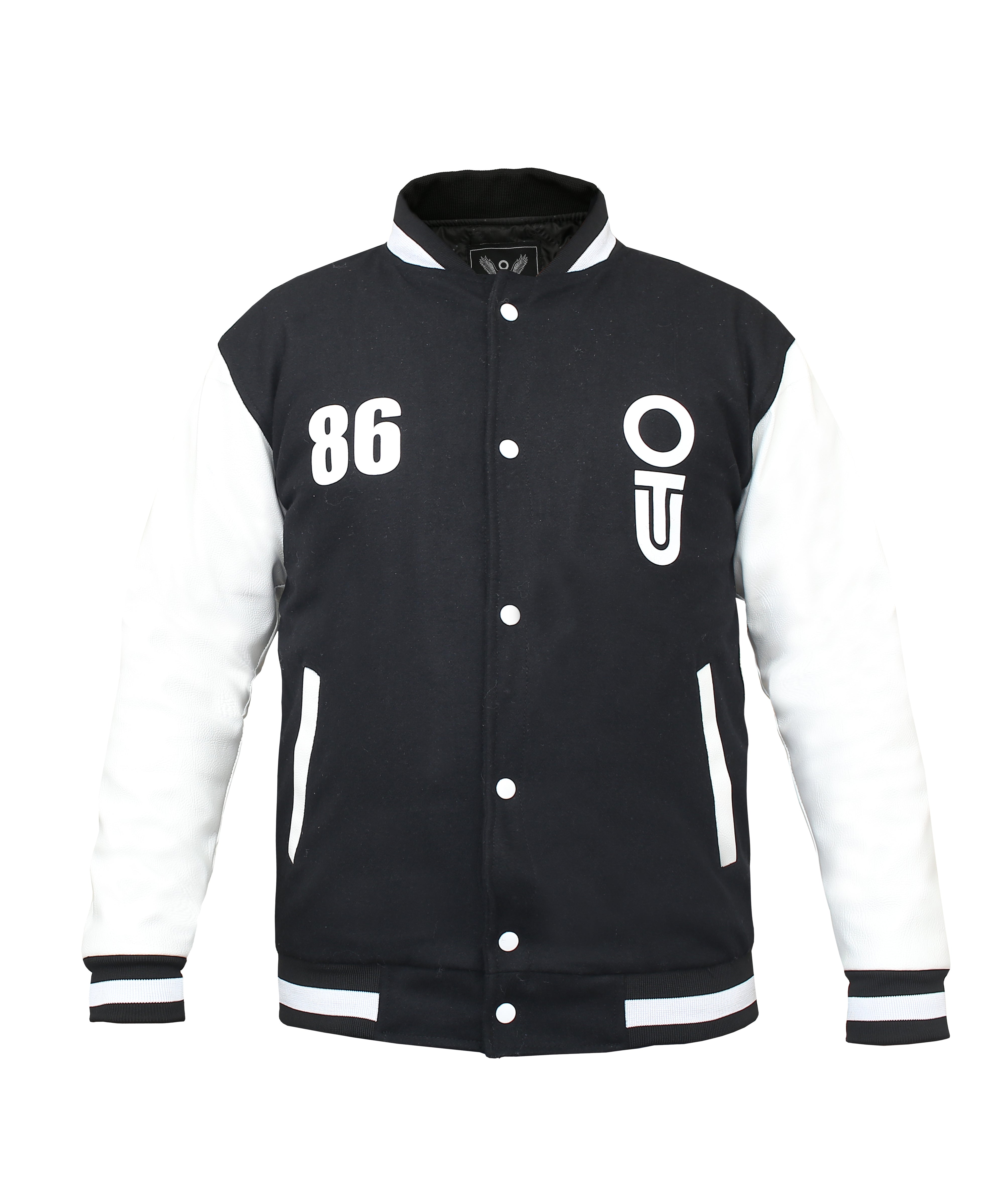 Outters Mens Fashion Varsity Jacket Causal Slim Fit Cotton Bomber Jackets