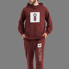 Outters Sweatsuit NSW Jog Suit بدلة رياضية من الصوف بغطاء للرأس